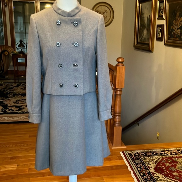 Wool dress with jacket .
Fully lined and great condition. - Picture 1 of 7